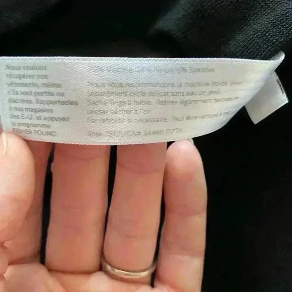 Eileen Fisher Crepe System Stretch Jacket Blazer Small S Petite Black Fall Minim - Picture 6 of 9